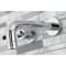 Kingston Brass KS8121CKL Two-Handle Wall Mount Bathroom Faucet, Polished Chrome KS8121CKL - alternate 6